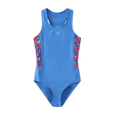 Slazenger Girls One Piece Swimsuit (Blue)