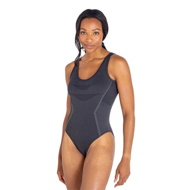 Dare 2B Womens/Ladies Don´t Sweat It One Piece Swimsuit (Black)