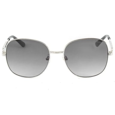 Guess Womens/Ladies Metal Frame Smoke Gradient Sunglasses (Silver)