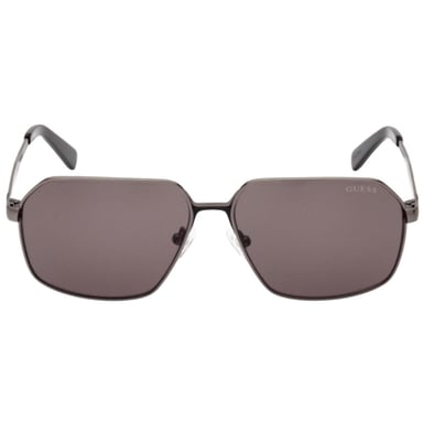 Guess Mens Matte Framed Sunglasses (Gunmetal)