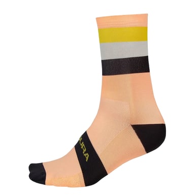 Endura Mens Bandwidth Socks (Neon Peach)