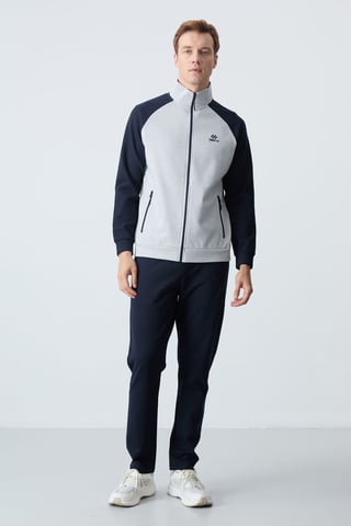 Men's Color-blocked Knit Active Set