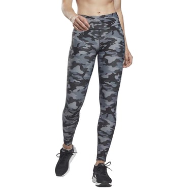 Reebok Womens/Ladies Camo Leggings (Black)