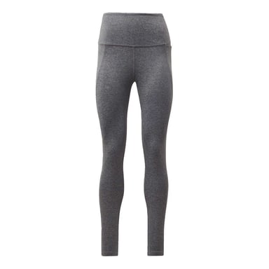 Reebok Womens/Ladies Lux Fitted Training Leggings (Dark Grey Heather)