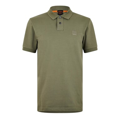 Boss Mens Passenger Box Logo Polo Shirt (Sage)