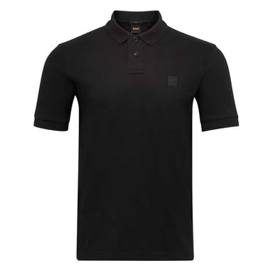 Boss Mens Passenger Box Logo Polo Shirt (Black)