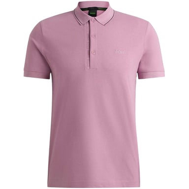 Boss Mens Paule 4 Polo Shirt (Light Purple)