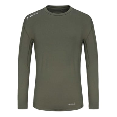 Sondico Mens Core Long-Sleeved Base Layer Top (Olive)