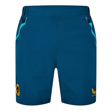Castore Mens Wolves Football Shorts (Bay Green)