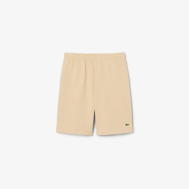 Lacoste Mens Fleece Shorts (Light Beige)