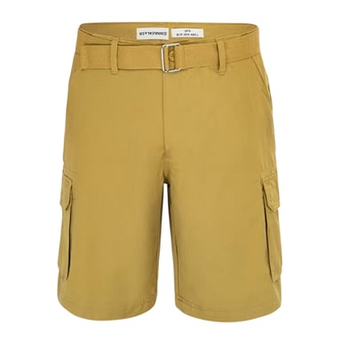SoulCal Mens Washed Cargo Shorts (Brown)