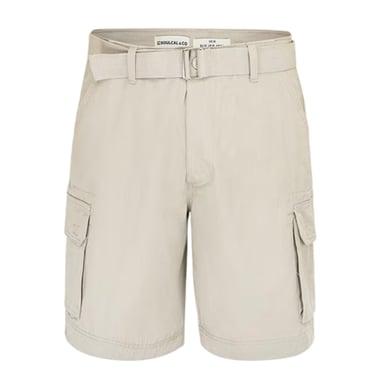 SoulCal Mens Washed Cargo Shorts (Beige)
