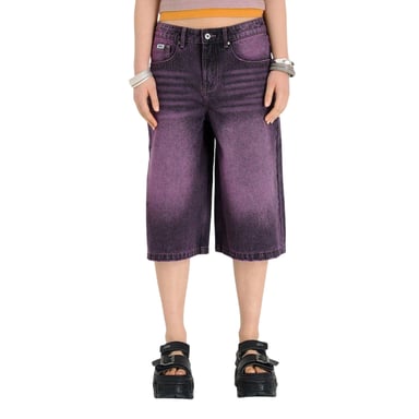 The Ragged Priest Womens/Ladies Denim Shorts (Lilac)