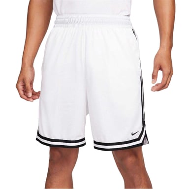 Nike Mens DNA Dri-FIT Basketball Shorts (White/Black)