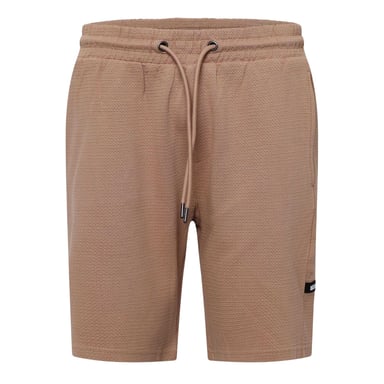Duck and Cover Mens Topfield Waffle Casual Shorts (Sand)
