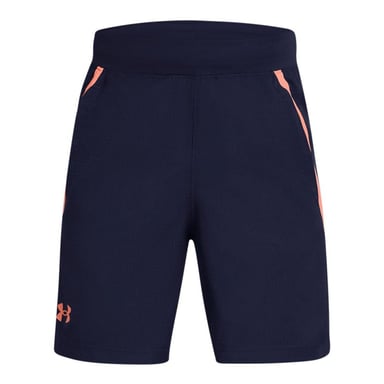 Under Armour Childrens/Kids Textured Logo Shorts (Blue)