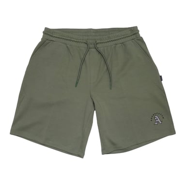 Aquascutum Mens Fleece Shorts (Military Green)