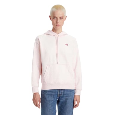Levis Womens/Ladies Relaxed Fit Hoodie (Pink)