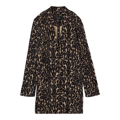 Vero Moda Womens/Ladies Katrine Leopard Print Jacket (Brown)