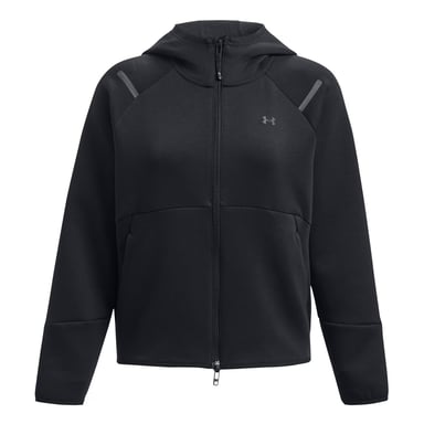 Under Armour Womens/Ladies Unstoppable Two Tone Sweat Jacket (Black)