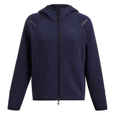 Under Armour Womens/Ladies Unstoppable Two Tone Sweat Jacket (Blue)