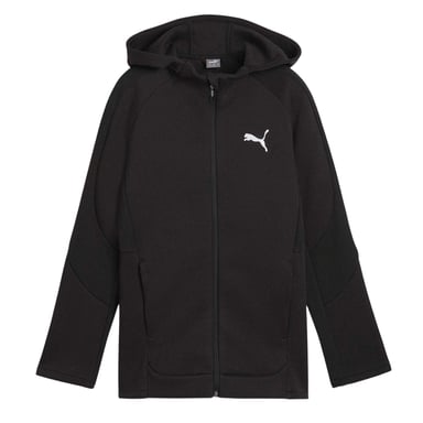 Puma Childrens/Kids Full Zip Hoodie (Puma Black)