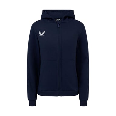 Castore Childrens/Kids Full Zip Hoodie (Peacoat)