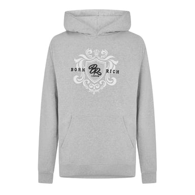 Born Rich Mens Jairo Hoodie (Grey)