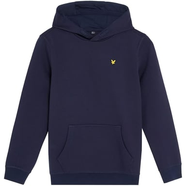 Lyle & Scott Childrens/Kids Embroidered Logo Kangaroo Pocket Hoodie (Dark Navy)