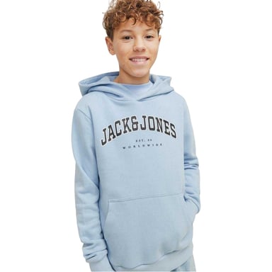 Jack And Jones Boys Varsity Hoodie (Chambray Blue)