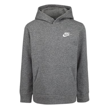 Nike Baby Embroidered Logo Hoodie (Carbon Heather)