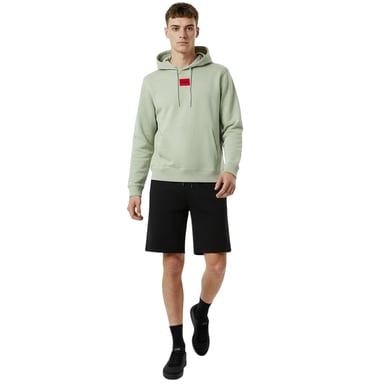 Hugo Mens Cotton Blend Pullover Hoodie (Pastel Green)