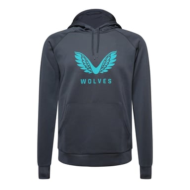 Castore Mens Wolves Hoodie (Ebony)