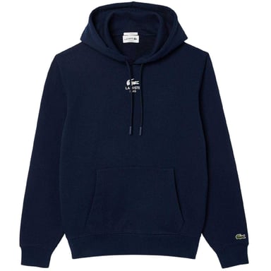 Lacoste Unisex Adult Hooded Classic Hoodie (Blue)