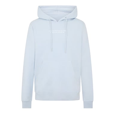 Criminal Damage Mens Logo Hoodie (Sky Blue)
