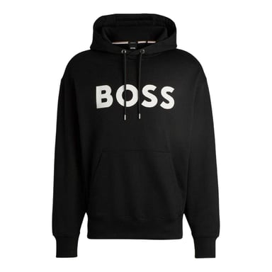Boss Mens Sullivan Lettering Hoodie (Black)