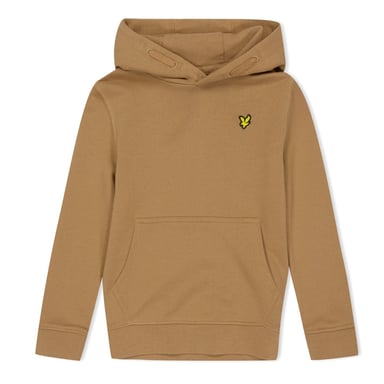 Lyle & Scott Childrens/Kids Logo Drawstring Hoodie (Tigers Eye)