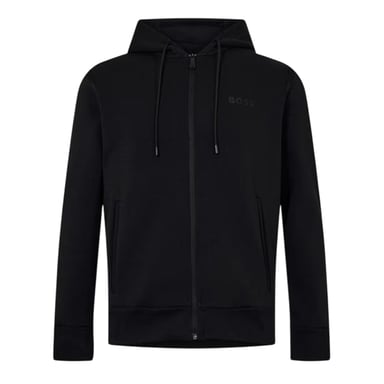 Boss Mens Saggy Tape X Full Zip Hoodie (Black)