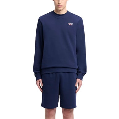 Reebok Mens Identity Small Logo Sweatshirt (Navy)