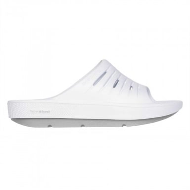 Skechers Childrens/Kids Flat Sports Sandals (White/Grey)