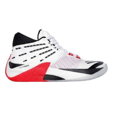 Skechers Mens Mesh Basketball Shoes (White/Black)
