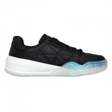 Skechers Womens/Ladies Denali Wedge Trainers (Black/White)