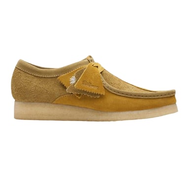 Clarks Originals Mens Wallabee Suede Shoes (Olive)