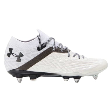 Under Armour Mens Clone Magnetico Pro Artificial Ground Football Boots (White/Black)