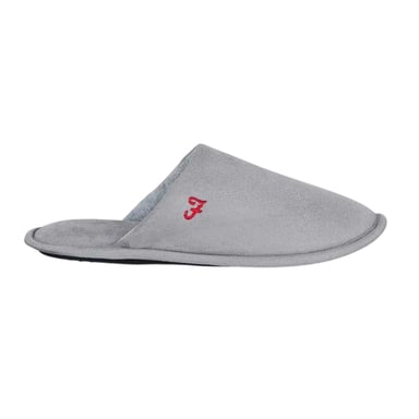 Farah Mens Cullinan Flat Mule Slippers (Grey)
