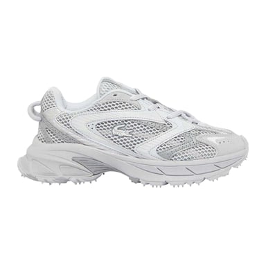 Lacoste Mens L003 Neo Shot Leather Trainers (Grey)