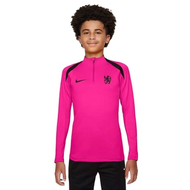 Nike Childrens/Kids Strike Third Chelsea FC Drill Top (Pink)