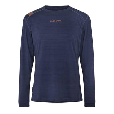 La Sportiva Mens Tour Regular Long-Sleeved Sport T-Shirt (Deep Sea)
