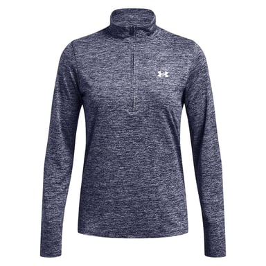 Under Armour Womens/Ladies Tech Textured Half Zip Top (Midnight Navy)