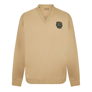Lacoste Mens V Neck Long-Sleeved Top (Croissant)